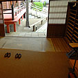山門から庭園
