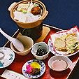 山門から庭園